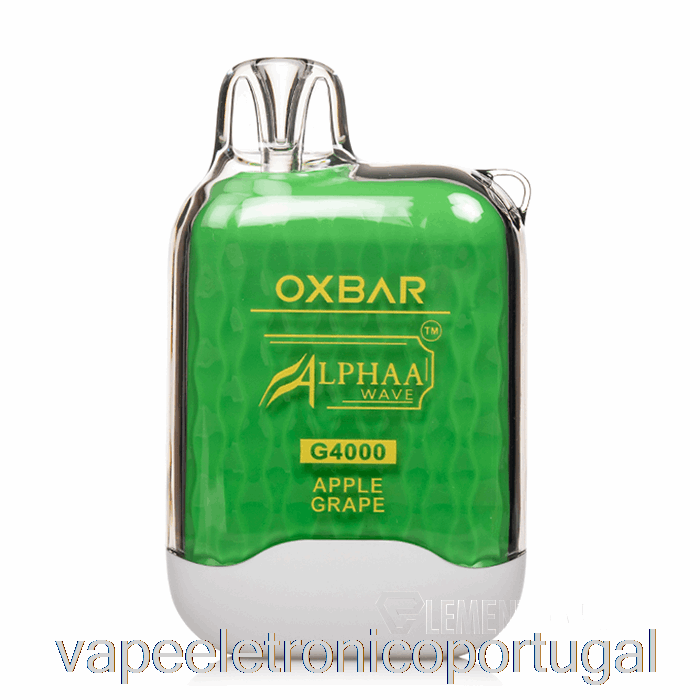 Vape Eletrônico Oxbar G4000 Descartável Maçã Uva